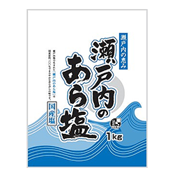 瀬戸内のあら塩1kg商品画像