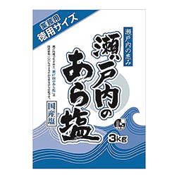 瀬戸内のあら塩3kg商品画像